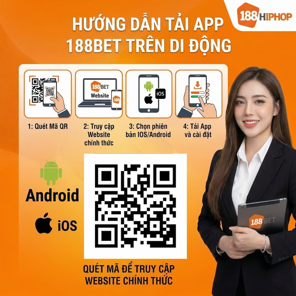 Hướng Dẫn Tải App 188BET Android & IOS mới nhất 2026 2 Cài đặt App 188bet để trải nghiệm cá cược mượt mà và không lo bị chặn.